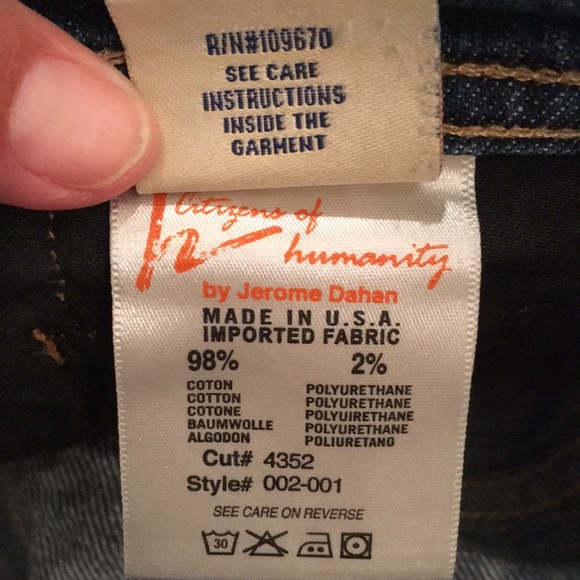 Citizens of Humanity Jeans - Picture 7 of 8